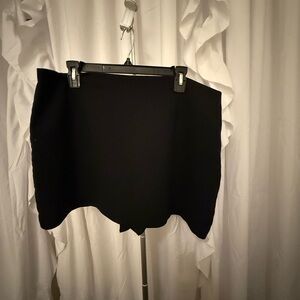 Elegant Black Women's Skort